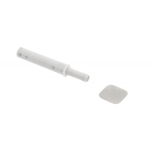 Толкатель GTV SALTO NOVA GREY с магнитным окончанием врезной короткий - 14672