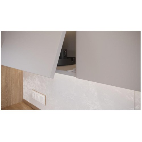 Виштовхувач GTV SALTO NOVA GREY з силіконовим закінченням накладний короткий - 14684