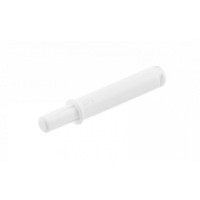 Штовхач GTV SALTO WHITE врізний короткий із силіконовим закінченням білий