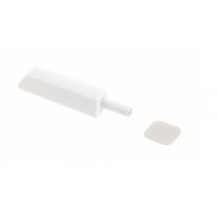 Штовхач GTV SALTO NOVA WHITE з магнітним закінченням накладний короткий