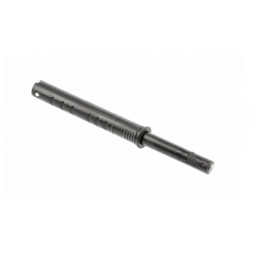 Толкатель GTV Salto Nova, черный, с силиконовым окончанием, врезной, длинный - 14675