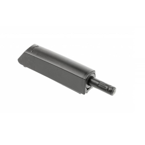 Виштовхувач GTV Salto Nova, чорний, із силіконовим закінченням, накладний, короткий - 14683