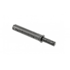 Штовхач GTV Salto Nova, чорний, із силіконовим закінченням, врізний, короткий