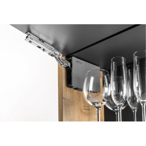 Подъемник GTV HORIZON Soft Close - M антрацит (графит) - 14703