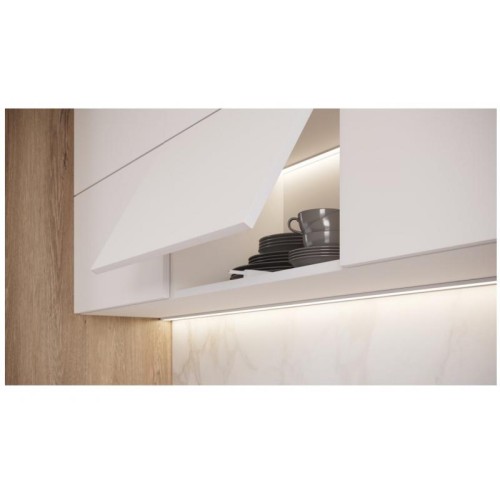 Толкатель GTV SALTO NOVA WHITE с силиконовым окончанием накладной длинный - 14690