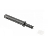 Штовхач GTV SALTO NOVA BLACK з магнітним закінченням, врізний, короткий