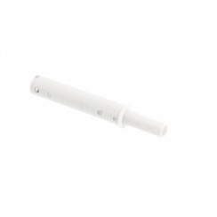 Штовхач GTV SALTO NOVA WHITE із силіконовим закінченням врізний короткий