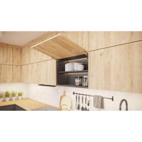 Підйомник для фасадів GTV HORIZON Soft Close - XL, графіт - PD-H-STRONG-PLUS-80