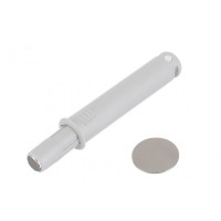 Штовхач Strong сірий врізний короткий магнітне закінчення