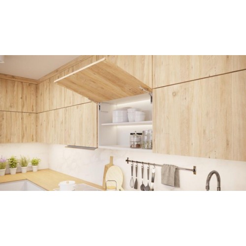 Підйомник меблевий GTV HORIZON Push To Open S, антрацит - 14718