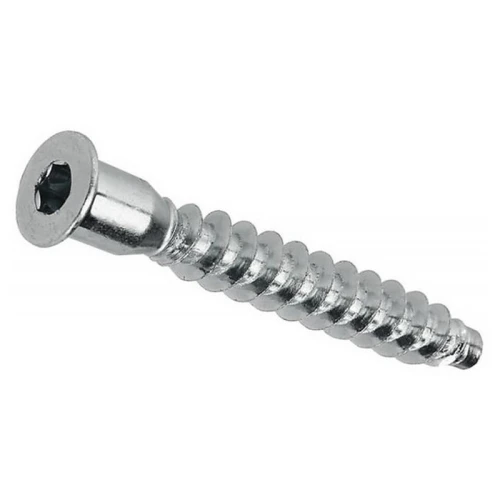 Конфірмат DC 6,3×50 мм оцинкований, сталь, упаковка 100 шт. (16557)