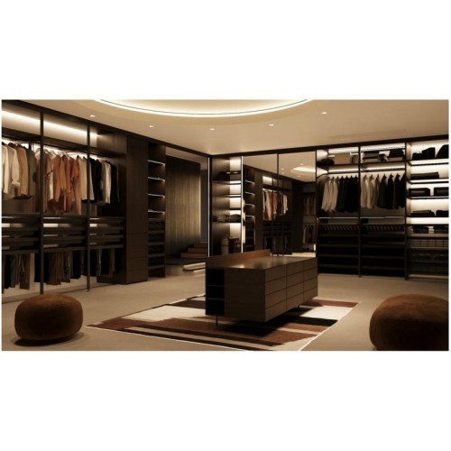 Полиця висувна для взуття GTV Elite 700 мм з доводчиком, чорна - 16042