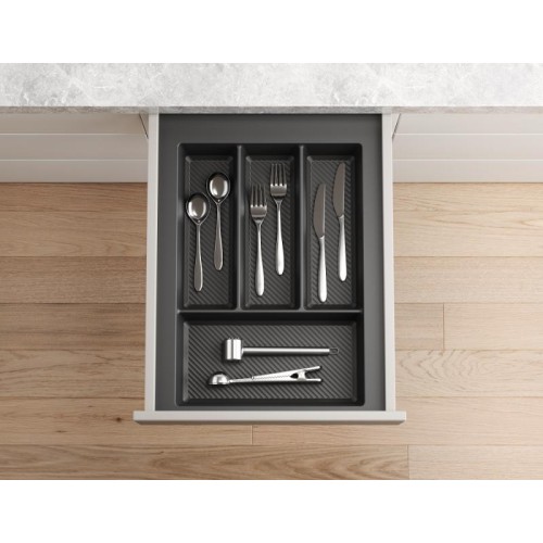 Лоток для столовых приборов REJS MAX Графит 400 мм - 15904