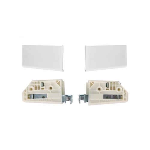 Підвіс меблевий GTV 8C (Л+П) із Заглушками, 110 кг, Білий - ZK-ZAW-8C-KPL