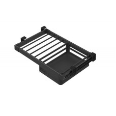 Полиця-вішалка для штанів Starax, сірий, 800 мм