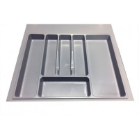 Лоток для столових приладів Volpato Сірий 550мм