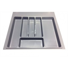 Лоток для столових приладів Volpato Сірий 550мм