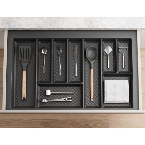 Лоток для столовых приборов REJS MAX Графит 800 мм - 15914