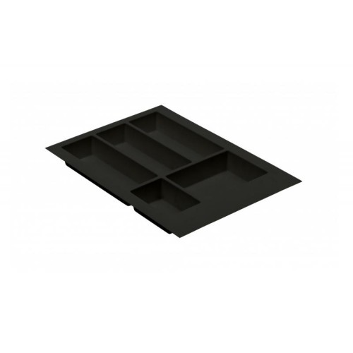 Лоток для столових приладів GTV Axispace чорний 400 мм - 15888
