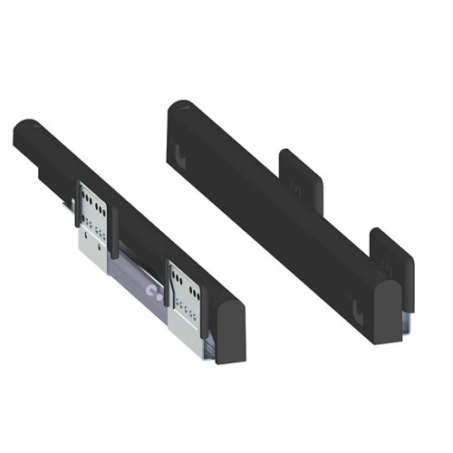 Напрямні для гардеробу VARIANT MULTI Чорний мат. L-480 - WE29.0649.01.061