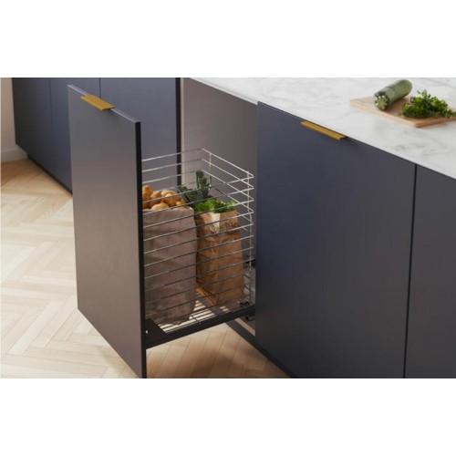 Корзина для белья Variant Multi 600мм белая нижнее крепление одноуровневая - WE29.0151.01.003