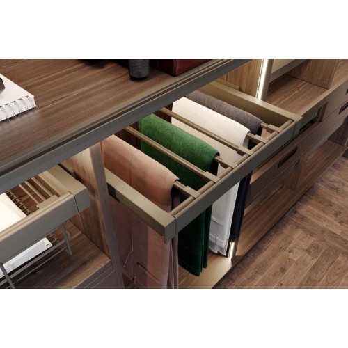 Поперечина для вішалки для штанів ELITE GTV графіт - WG-WSPOD-BAR-60