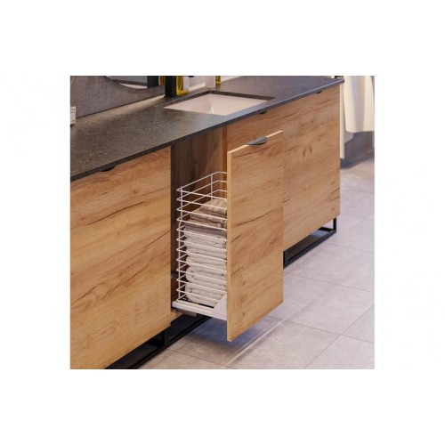 Карго REJS кошик міні для білизни на фасад 400мм білий VM (без напрямних) - WE29.0148.01.003