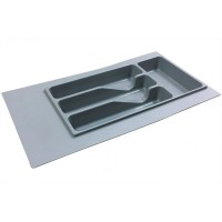 Лоток для столовых приборов Volpato Серый 350мм