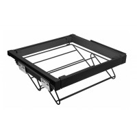 Полиця висувна для взуття GTV Elite 600 мм з доводчиком, чорна