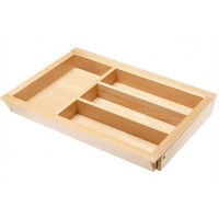 Лоток CUSTOMI Буковый с регулировкой 400-600ММ для ящика AXIS/MB L450