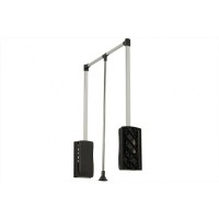 Пантограф GTV 545-700 мм із газовим амортизатором чорний