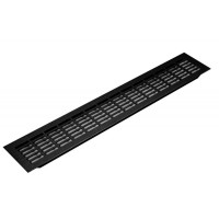 Вентиляционная решетка черный 80х480мм