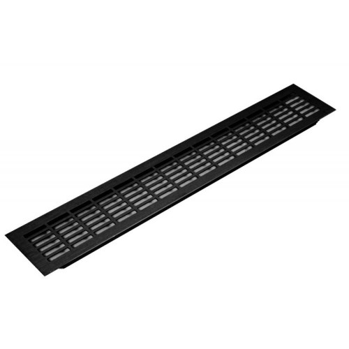 Вентиляционная решетка черный 80х480мм - 15921