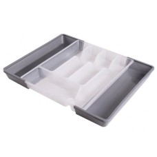 Лоток для столовых приборов раздвижной 300/400/500мм