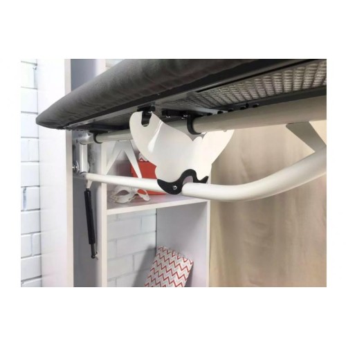 Прасувальна дошка в шафі Rocket (тефлон) Сіра 1200*380 ЛІВА - 12125