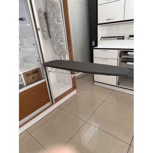 Прасувальна дошка в шафі Rocket (тефлон) Сіра 1100*300 ПРАВА - 12129