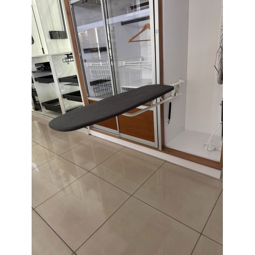 Прасувальна дошка в шафі Rocket (тефлон) Сіра 1200*380 ЛІВА - 12125