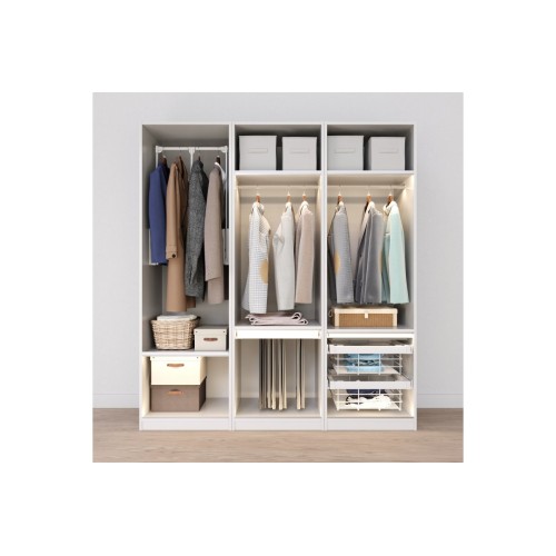 Кошик для білизни elite 900 мм з доводчиком, колір білий - WG-KOSZ90-10