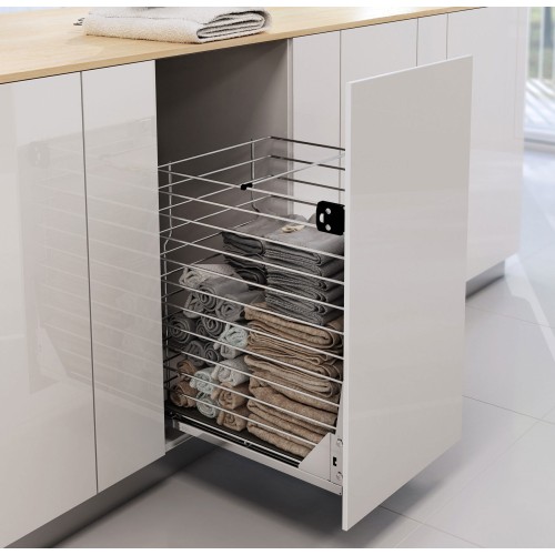 Кошик для білизни Variant Multi 300мм білий нижнє кріплення однорівневий