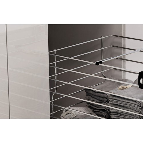 Кошик для білизни Variant Multi 400мм білий нижнє кріплення однорівневий