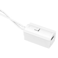 Вимикач GIFF сенсорний на перешкоду накладний 5-24V 5A білий