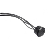 Вимикач GIFF сенсорний з димером врізний D=18 24V 5A чорний