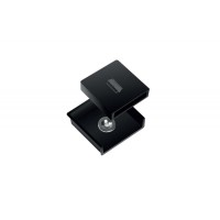 Сенсорний вимикач на відкриття дверей GTV SKY DOOR для меблевого підсвічування 12/24 В, врізний, чорний