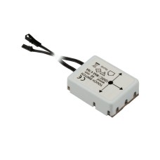 Прихований вимикач під стільницю REJS до 40 мм W10, 12 В, макс. 50 Вт, пластик