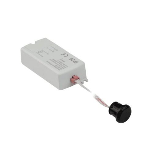 Двофункціональний безконтактний вимикач REJS W05, макс. 500W, AC220-240V, 50/60Hz, IP20, пластик - TR20.0019.05.000