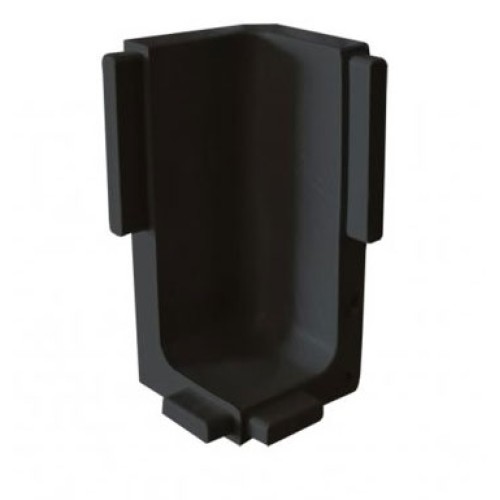 Профіль L GOLA чорний кут внутрішній - 2244