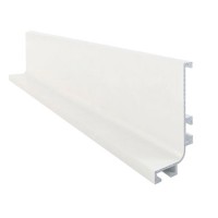 Профіль L GOLA LS для фасадів без ручок Білий мат, L-4200 мм