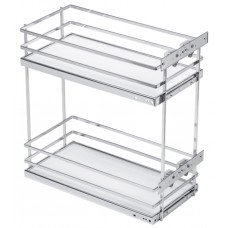 Карго GTV MOVIX PRO плоский прут (без напрямних) хром/білий 500 мм