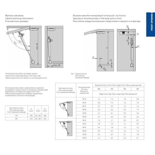 Ліфт пневматичний GАМ 100N із сповільнювачем БІЛИЙ - PD-GAM100-N10