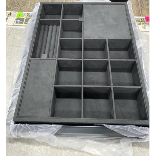 Органайзер GTV Elite с доводчиком полного выдвижения, антрацит, 700 мм - WG-PRZEG70-60-A